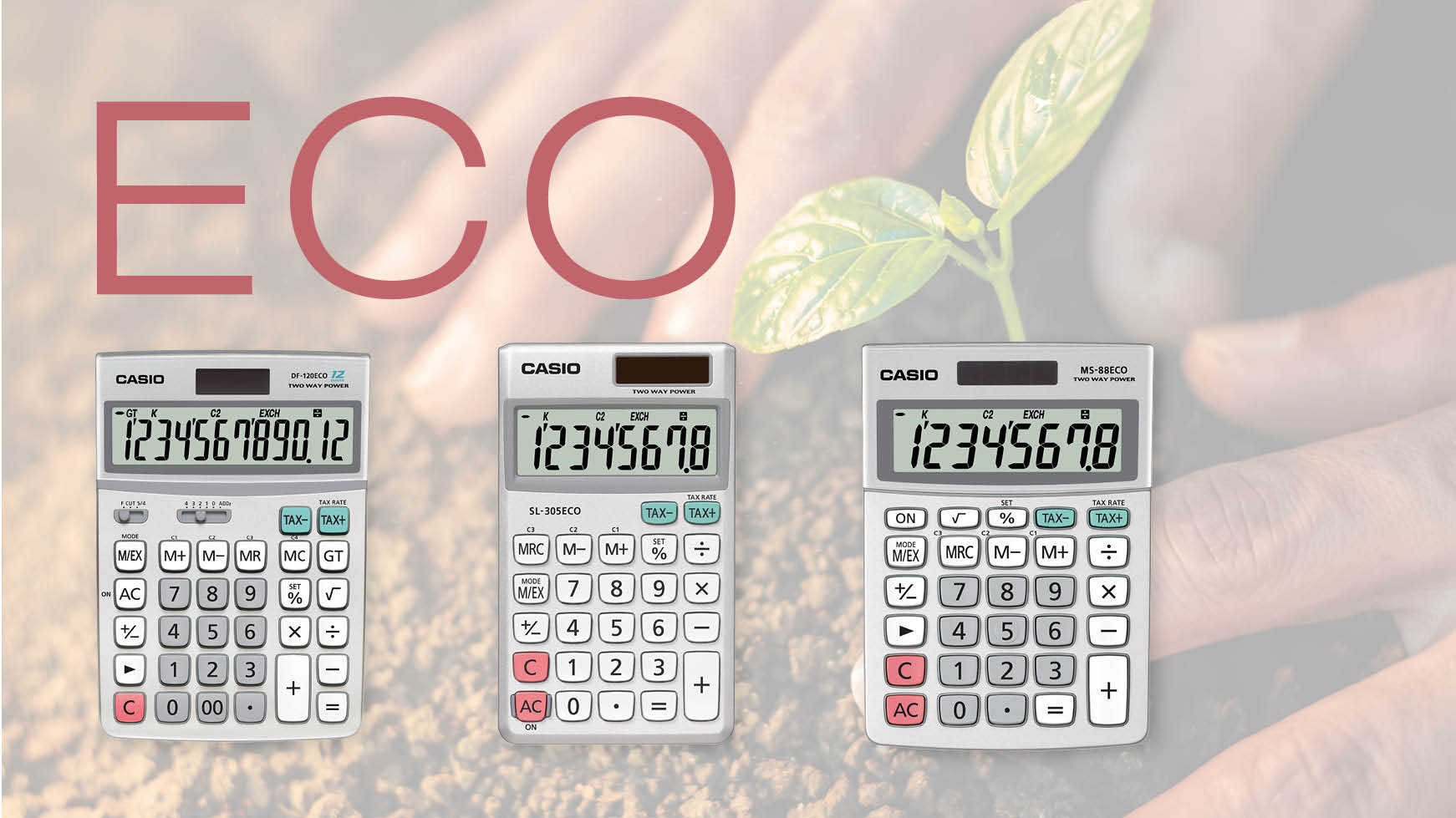 Casio Eco Banner